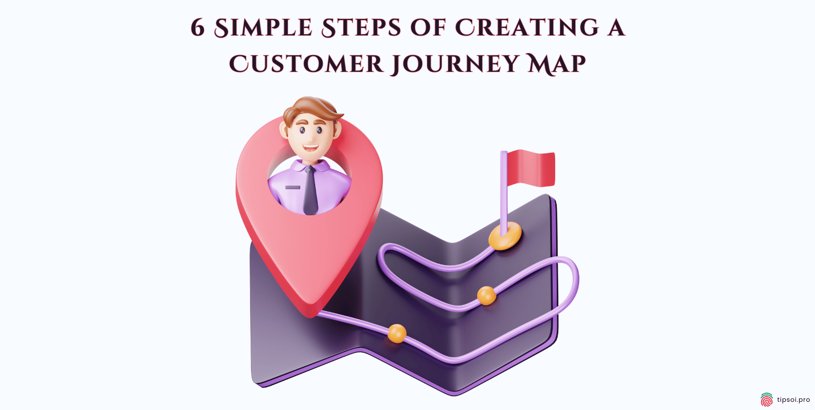 steps of creating a customer journey map