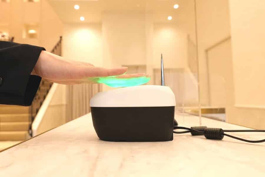 Hotel Check-In Biometric Devices