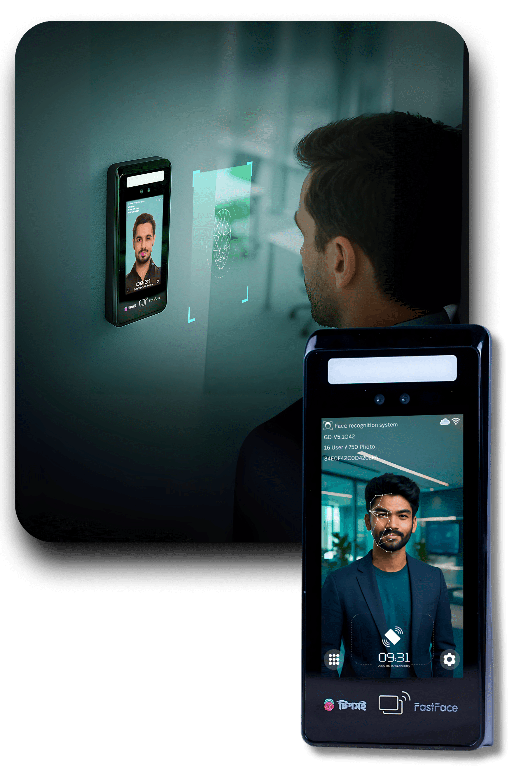 Face Recognition access control and attendance Device Price in Bangladesh