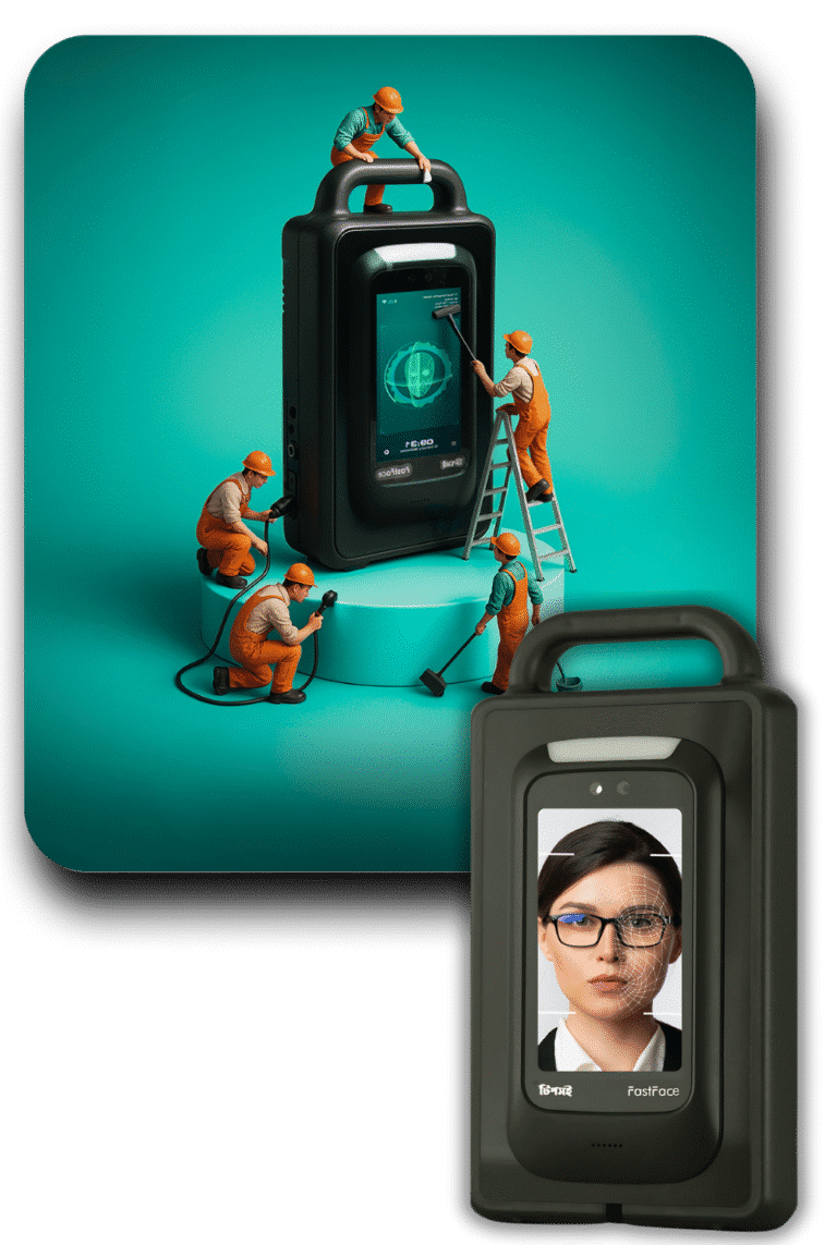 portable Face Recognition access control and attendance Device with battery backup and SIM Price in Bangladesh