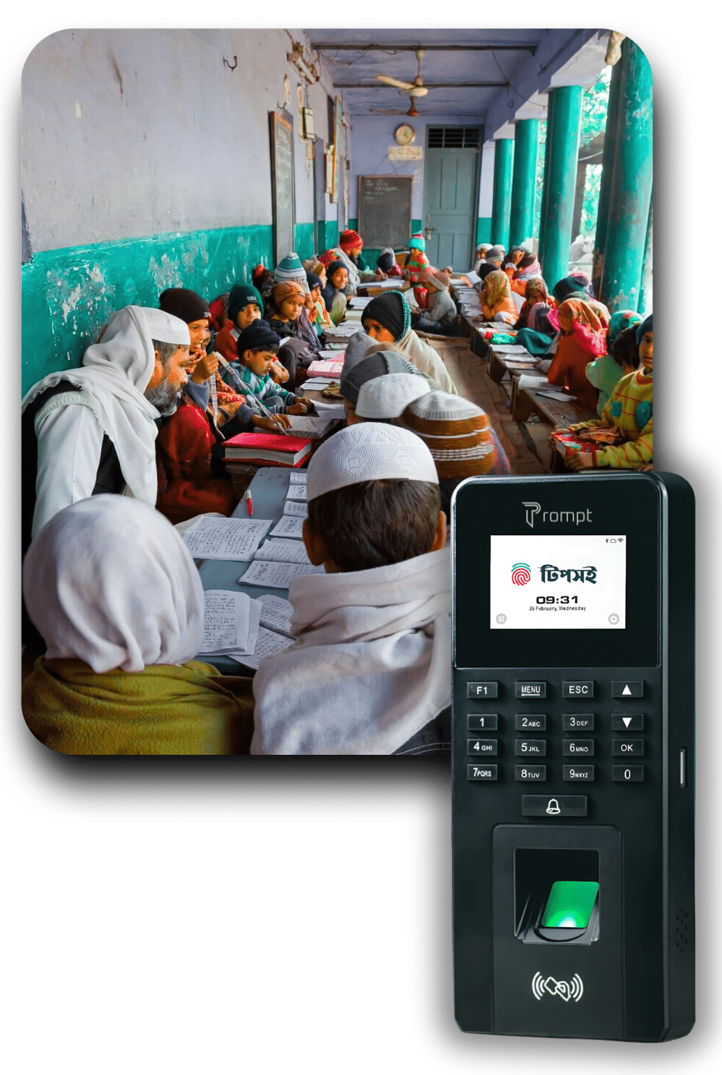 Fingerprint RFID PIN Password access control and attendance Device Price in Bangladesh