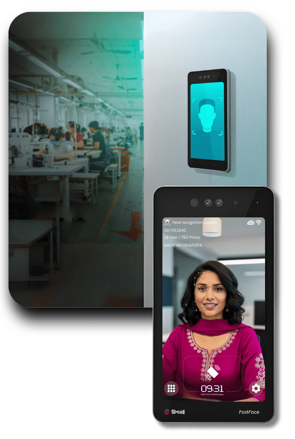 Face Recognition access control and attendance Device Price in Bangladesh