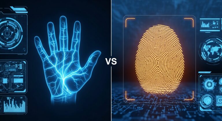 Palm Vein Recognition vs Fingerprint