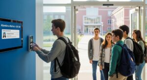 biometric attendance system in college