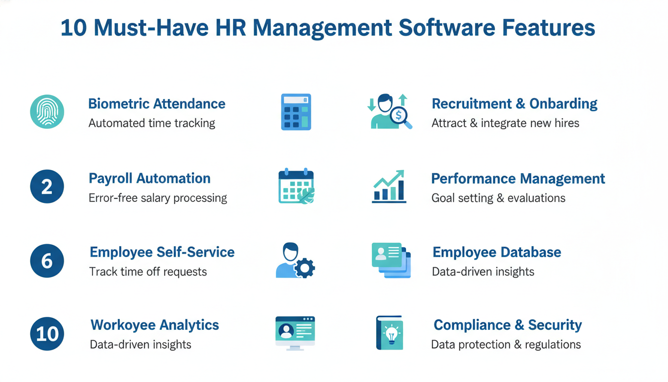 Hr Management Software Features: The Complete Guide For 2025 1 HR Management Software 6 Tipsoi