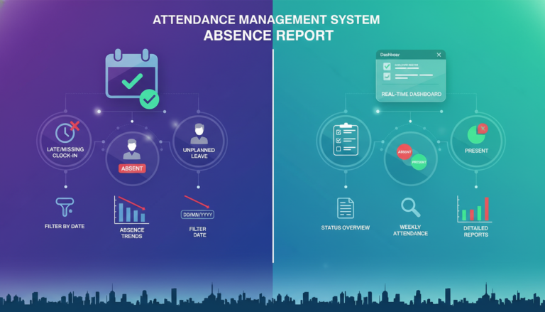 Faq 6 absent report in attendance management system