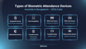 Types of Biometric Attendance Devices