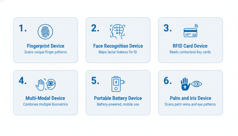 Types Of Biometric Attendance Devices Explained | Tipsoi