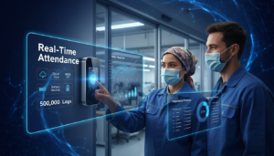 Fingerprint Attendance Machine for Factory Workers