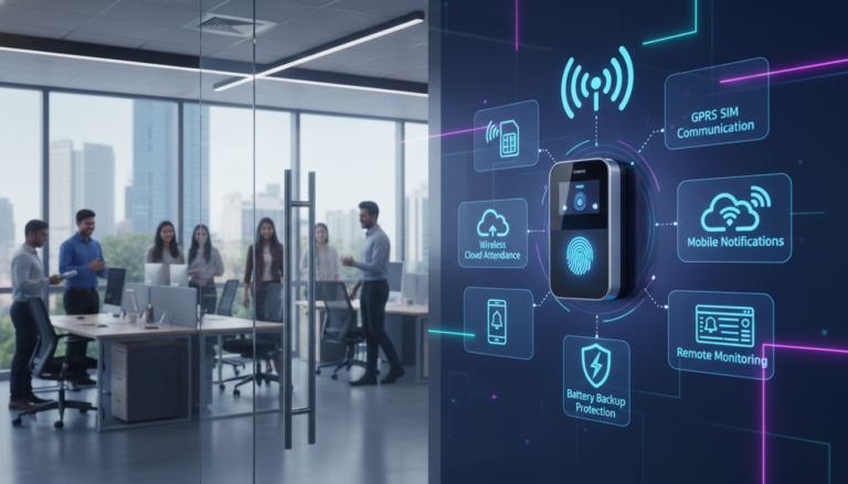Munirul Alam 5 Fingerprint Attendance Machine with GPRS SIM Support